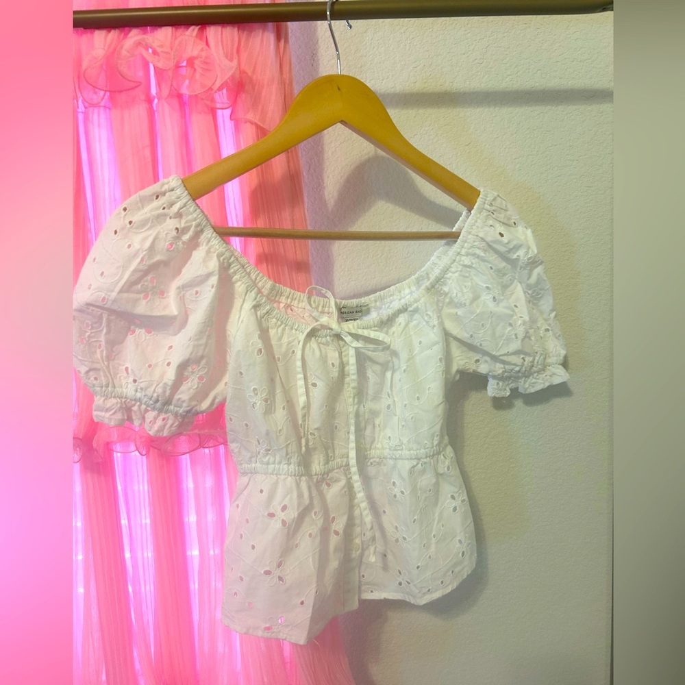American Eagle White Top